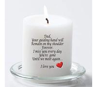 Cellini candles Dad memorial candle until we meet again