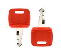 Celliparts RE183935 RE71557 2Pcs Ignition Key Compatible with John Deere Tractor 110 TLB 3120 3203 3320 3520 3720 4105 4120 4210 4310 Combine 1165 3300 4400 4420 6600 6602 6620 6622 7700 7720