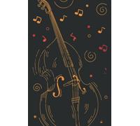 Cellist Orchestra Music Gift Cello: Lined Journal & Diary for Writing & Notes with Memo Diary Subject Notebooks Planner, 6x9 inches, 120 Page