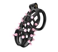 CELLMATE FlexiSpike Chastity Cage Size 4 Male Cock Restraint Device Lock Bondage