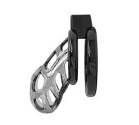 CELLMATE Gladiator Soft Chastity Cage Size 2 - 40mm x 87mm TPE Male Chastity Device with 6 Cock Rings, Optional Pussifying Catheter, Padlock & Stealth Plastic Locks - Comfortable Secure Fit