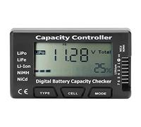 Cellmeter - 7 Digital Battery Capacity Meter, Battery Level Tester with Balance Function, Voltage & Remaining Power Display for Li - Po NiMH NiCd Batteries