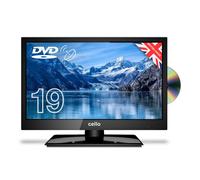 Cello C1920FS 19 inch LED Digital TV Built-in DVD Freeview HD Built in satellite receiver with HDMI and USB for recording from Live TV, Great to fit in small spaces Made In The UK, BLACK