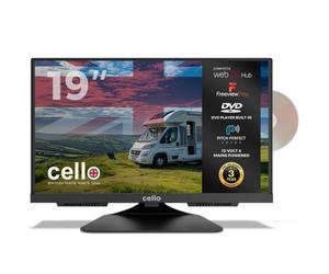 Cello 19 Inch Smart Webos 12-Volt Tv With Dvd & Perfect Pitch Sound