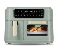 Cello 2-in-1 Double Airfryer and Home Oven in Sage Green