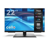 Cello C2226TZH 22" Tizen OS Smart Frameless Led TV, 240V, By Samsung, Freeview & FreeSat, Gaming Hub, Pitch Perfect Speakers, UK Made, Ideal for Kitchen, Bedroom or Small Spaces