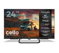 Cello 24 Inch Voyager Smart Samsung Plus Tv With Built-In 5G Wi-Fi Router