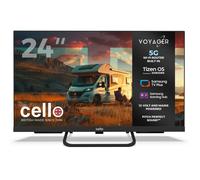 Cello 24 inch VOYAGER Smart Samsung Plus TV with built-in 5G Wi-Fi ROUTER