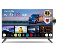 Cello 32″ Smart WebOS 12-Volt Traveller TV with DVD & Frameless Bezel [EEK: E]