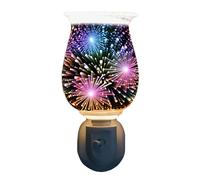 Cello 3D Firework Plug In Electric Melt Burner - Wax Melt Burner & Oil Burner New Home Gifts Home Decor Room Decor Bedroom Accessories & Office Accessories Diffuser with Light Bulb
