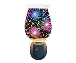 Cello 3D Firework Plug In Electric Melt Burner - Wax Melt Burner & Oil Burner New Home Gifts Home Decor Room Decor Bedroom Accessories & Office Accessories Diffuser with Light Bulb