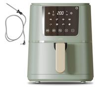 Cello 4 Litre Perfect Temp Compact Air Fryer - Sage Green