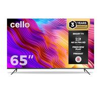 Cello 65″ 4K Ultra HD Frameless Smart Ultrafast WebOS TV, 3 Years Warranty, Freeview Play & FreeSat, Bluetooth, Netflix, Apple TV+, BBC iPlayer Frameless Bezel Made in the UK