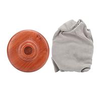 Cello Anti - Slip Mat, Wireless Cello Fixing Plate with Deep Positioning Hole, Round EVA Non - Slip Pallet for Violin Endpins, Includes Storage Bag for Cello Players and