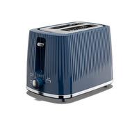 Cello Textured Blue 2 slice Toaster