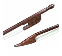 Cello Bow 4/4 Baroque Style Snakewood stick Natural white Horsehair Well Balanced Quick Response