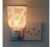 Cello Butterfly Porcelain Plug In Electric Warmer White