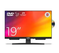 Cello C1924F 19" inch LED Frameless TV Built in DVD Freeview HD with Satellite Receiver Pitch Perfect Speakers Great to fit in small spaces Made In The UK