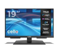 Cello C1926TZH 19 inch Smart Frameless TV C1924WSH, Mains Powered, Tizen OS, Freeview Play, FreeSat, Bluetooth, Pitch Perfect Speakers, UK Made, Ideal for Kitchen, Bedroom or Small Spaces