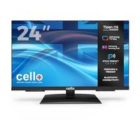 Cello C2426TZH 24-inch Tizen OS Smart Led TV, 240V, By Samsung, Bluetooth, Freeview & FreeSat, Gaming Hub, Pitch Perfect Speakers, UK Made, Ideal for Kitchen, Bedroom & Small Spaces