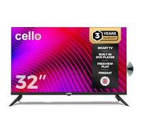 Cello C3224WSF 32 inch Smart Frameless TV and DVD Ultrafast WebOS, Freeview Play, FreeSat, Bluetooth, Netflix, Prime Video, Apple TV, BBC. UK Made