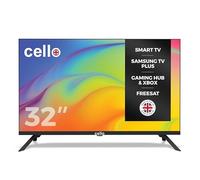 Cello C3225TZ Frameless 32 inch HD Ready Large Smart TV with Tizen OS by Samsung, Freeview & Freesat - Cloud Gaming without Console - Bluetooth, HDMI, USB & Wi-Fi Connectivity - 2025 Model Made in UK