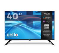 Cello C4025TZ 40 inch Smart TV 1080p Freeview Freesat Cloud Gaming WiFi HDMI USB