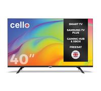 Cello C4025TZ Frameless 40 inch Full HD Large Smart TV Powered by Samsung Tizen Operating System Cloud Gaming without Console - Bluetooth, HDMI, USB