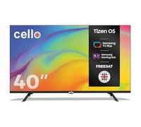 Cello C4025TZ Frameless 40 inch Full HD Large Smart TV Powered by Tizen Operating System Cloud Gaming without Console - Bluetooth, HDMI, USB & Wi-Fi Connectivity - 2025 Model Made in UK