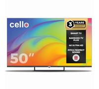 Cello C5025TZ 50 inch 4K Ultra HD Smart TV with Tizen OS by Samsung, Samsung Gaming Hub with Xbox Game Access, HDMI & USB Ports, Made in the UK, 2025 Model