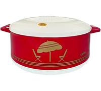 Cello CE-1.5L Chef Deluxe Hot-Pot Insulated 1.5 Litre Casserole Warmer/Cooler with hard thick base, 1500ml (MAROON)