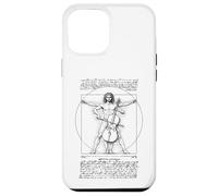 Cello Cellist Music Vitruvian Man Leonardo Da Vinci Musician Case for iPhone 12 Pro Max