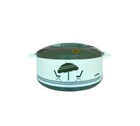 Cello Chef 1500 Deluxe Insulated Hot-Pot Casserole Warmer & Cooler (Green), 1250 ml Capacity