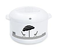 Cello Chef Deluxe Hot-Pot Insulated Casserole Food Warmer/Cooler, 2 LITRE (WHITE)