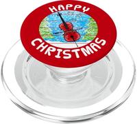 Cello Christmas Cellist String Musician Music Teacher PopSockets PopGrip for MagSafe