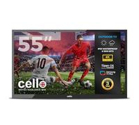 Cello COD55TZ 55-inch Tizen OS Outdoor Smart LED, 4K TV, Partial Sun, Pitch Perfect Speakers, Waterproof IP55, 1500 nits, Netflix, Prime Video, TV for Garden & Patio