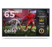 Cello COD65TZ 65-inch Tizen OS Outdoor Smart LED, 240V 4K TV, By Samsung, 3 Years Warranty, Pitch Perfect Speakers, Waterproof IP55, 1500 nits, Netflix, Prime Video, TV for Garden & Patio