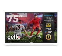 Cello COD75TZ 75" Tizen OS Outdoor Smart LED 4K TV, Samsung, Pitch Perfect Speakers, Waterproof IP55, 1500 nits, Netflix, Prime Video, Garden & Patio