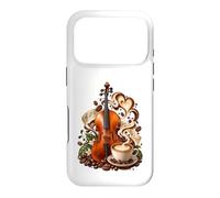 Cello & Coffee Cellist Coffee Lover Classical Music Case for iPhone 17 Pro