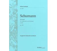 Cello Concerto in A minor, op.129 - Breitkopf Urtext - cello part with piano reduction - (EB 8597)