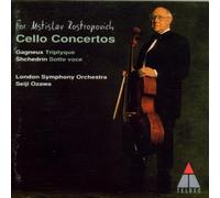 Cello Concertos of Gagneux + Shchedrin (For Mstislav Rostropovich) (Teldec) by Rostropovich