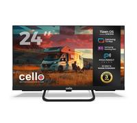 Cello Ctrav-24TZ 24" Tizen OS Smart LED 12V Traveller TV, By Samsung, Built in Satellite, Gaming Hub, Pitch Perfect Speakers, Bluetooth, Netflix, UK Made, ideal for Motorhomes, HGVs & Boats