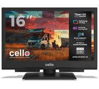 Cello CTrav16TZ 16 inch 12v 24v Smart Caravan TV 1080P WiFi Freeview & FreeSat [EEK: E]