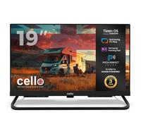 Cello CTrav19TZ 19 inch 12v 24v Smart Caravan TV WiFi Freeview & FreeSat HDMI