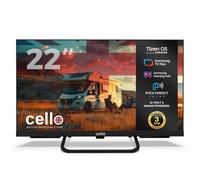 Cello CTRAV22TZ 22 inch Smart 12v 24v TV TIZEN Samsung TV Plus WiFi Frameless