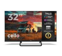 Cello CTRAV32TZ 32 inch Smart 12v TV TIZEN OS Samsung Plus Traveller Frameless