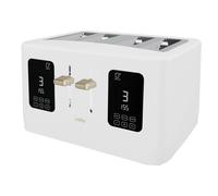 Cello Digital 4 Slice Toaster with Toast Timer, 1600W, Digital Control Panel, Wide Slot, 7 Browning Levels, Auto Stop