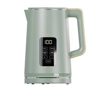 1.7L Green 3000W Rapid Boil Digital Kettle with Temperature Control, Cordless Design Variable Temperature, Quiet & Fast Boil Kettle, BPA-Free Electric Kettle with Filter, LED Display & Auto Shut-Off