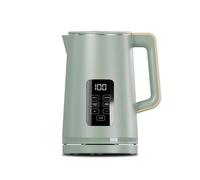 1.7L Green 3000W Rapid Boil Digital Kettle with Temperature Control, Cordless Design Variable Temperature, Quiet & Fast Boil Kettle, BPA-Free Electric Kettle with Filter, LED Display & Auto Shut-Off