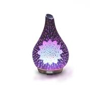 Cello Electric Oil Burner | Ultrasonic Mister and Oil Burner | Home Electric Diffuser With Halogen Light Bulb | New Home Gifts | Room Decor Bedroom Accessories (Lotus Design)